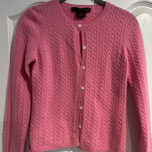 Womens pink cardigan